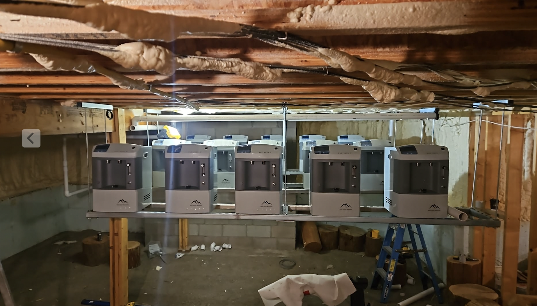 Oxygenation equipment